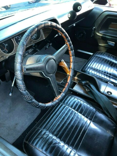 1970 Candy Apple Red over Gold Flake Dodge Challenger Coupe