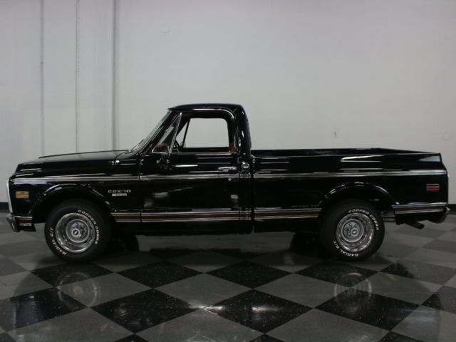 1970 Black Chevrolet C-10 Pickup (Truck)