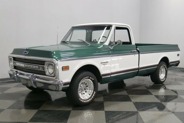 1970 Green Chevrolet C-10 Pickup Truck