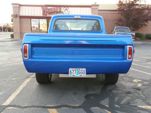 1970 Metallic Blue Ford F-100 Standard Cab Pickup