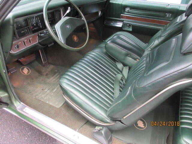 1970 Green Buick Riviera Coupe