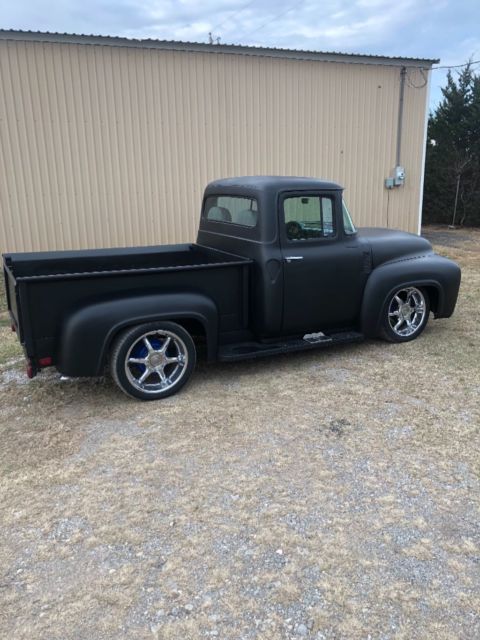 1956 Black Ford F-100 Cab & Chassis