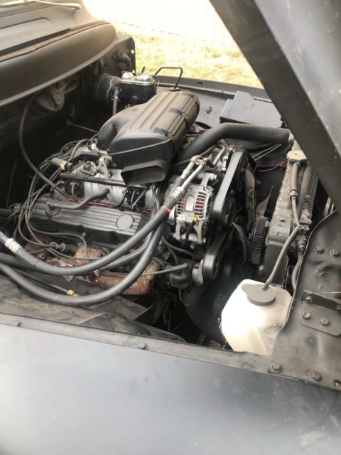 1956 Black Ford F-100 Cab & Chassis