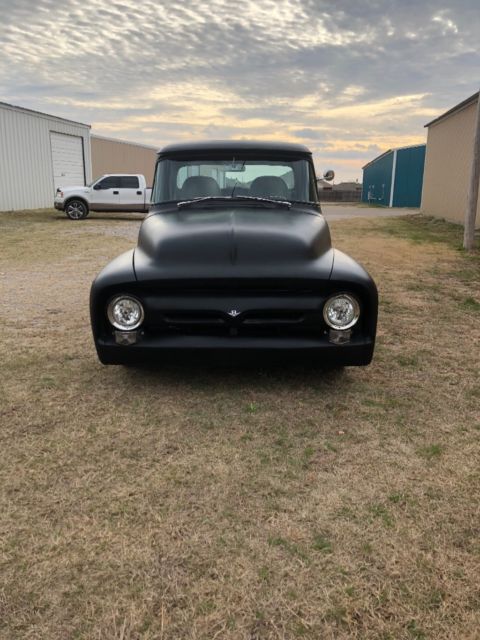 1956 Black Ford F-100 Cab & Chassis