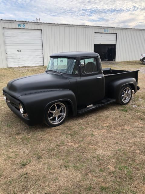 1956 Black Ford F-100 Cab & Chassis