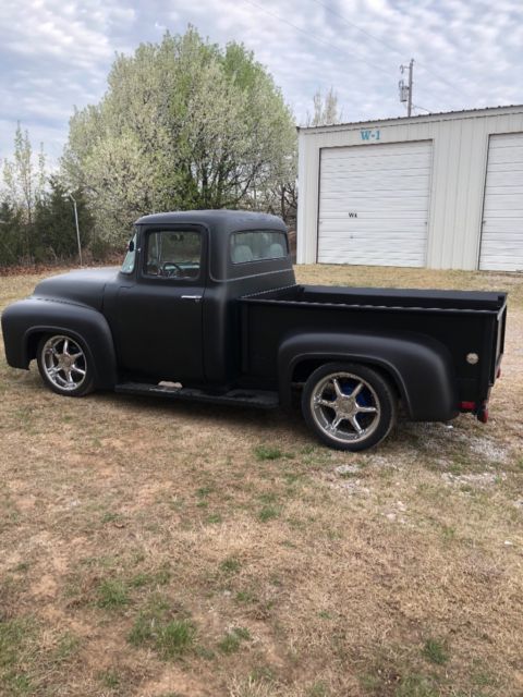 1956 Black Ford F-100 Cab & Chassis