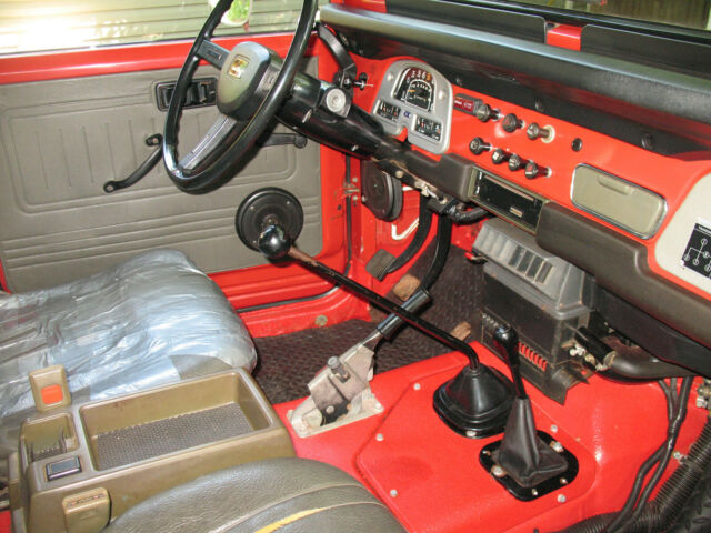 1977 Red Toyota Land Cruiser SUV