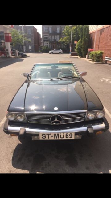 1988 Black Mercedes-Benz SL-Class