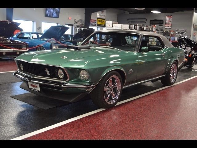 1969 Green Ford Mustang Coupe