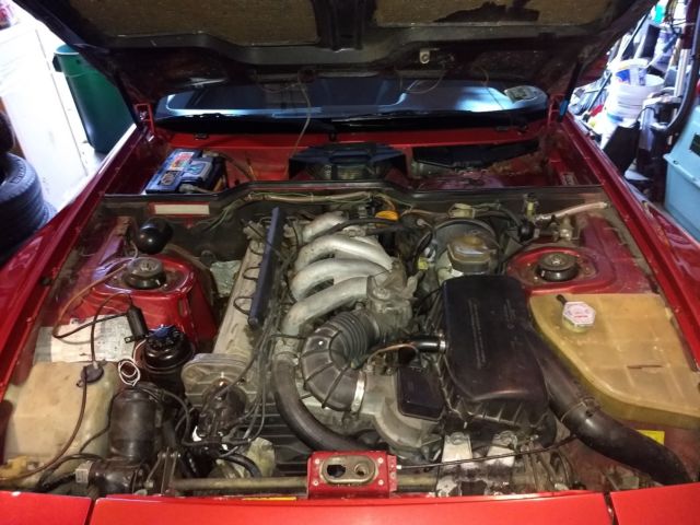 1983 Burgundy Porsche 944 Hatchback