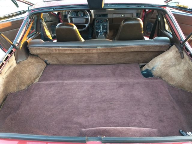 1983 Burgundy Porsche 944 Hatchback