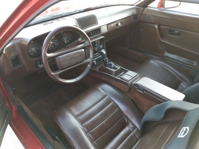 1983 Burgundy Porsche 944 Hatchback