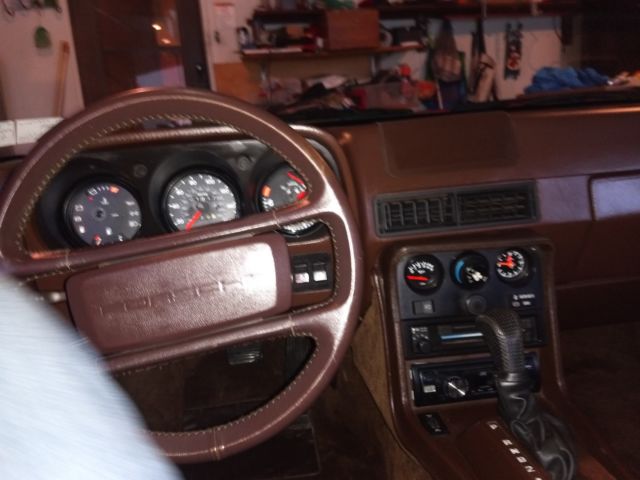 1983 Burgundy Porsche 944 Hatchback