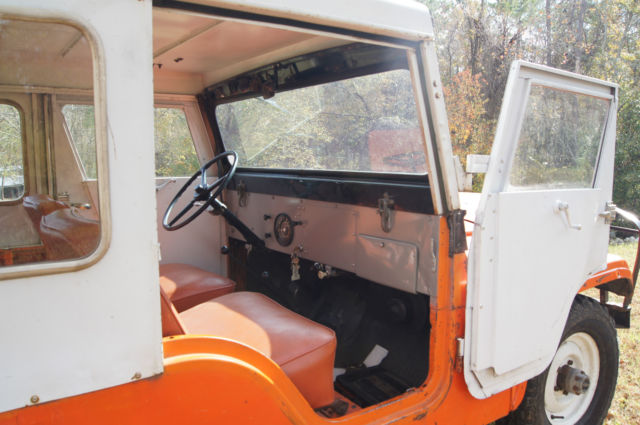1955 Orange Willys CJ-5