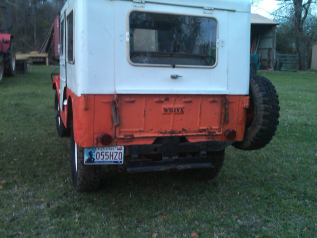 1955 Orange Willys CJ-5