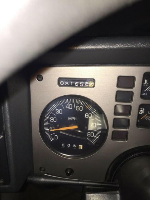 1985 White Pontiac Fiero Coupe