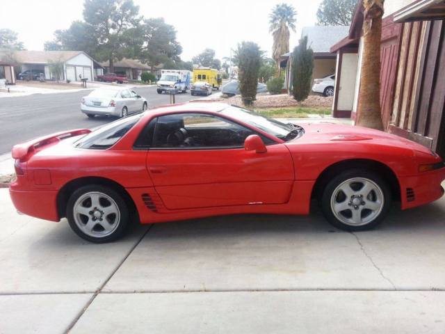 1991 Red Mitsubishi 3000GT --