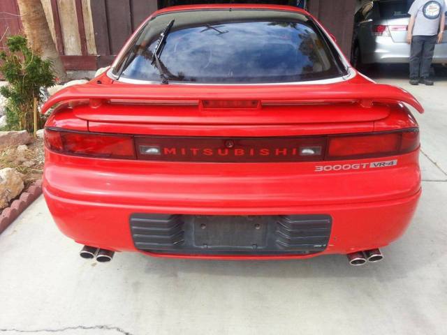 1991 Red Mitsubishi 3000GT --
