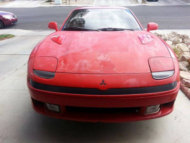 1991 Red Mitsubishi 3000GT --