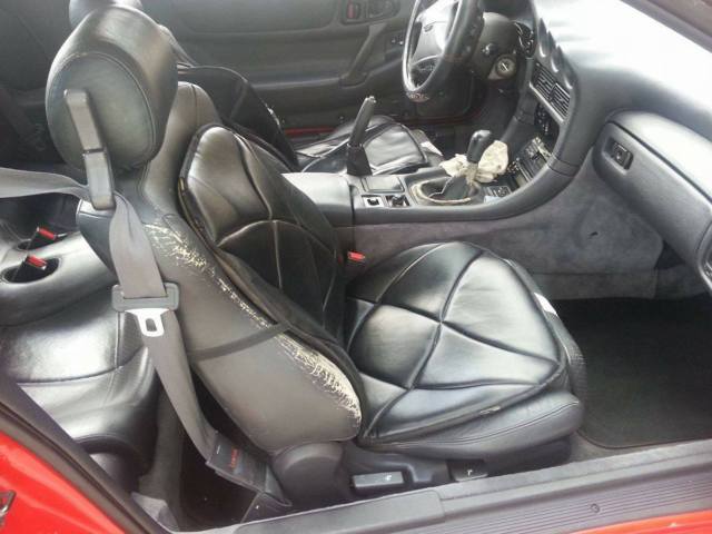 1991 Red Mitsubishi 3000GT --