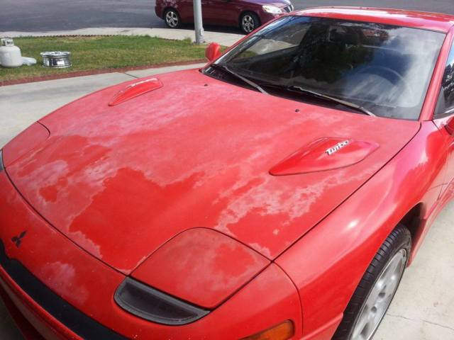 1991 Red Mitsubishi 3000GT --