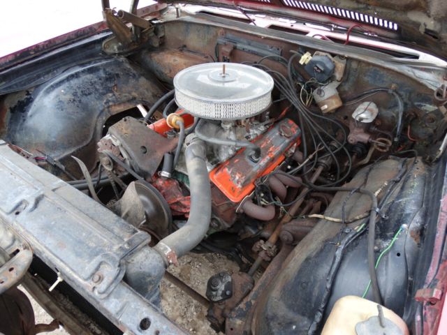 1970 Red Chevrolet Chevelle Convertible