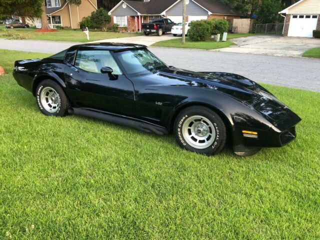 1980 Black Chevrolet Corvette Coupe
