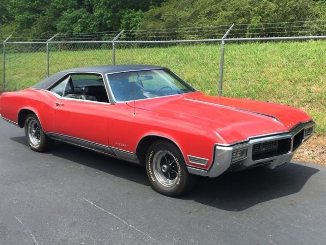1968 Red Buick Riviera Coupe