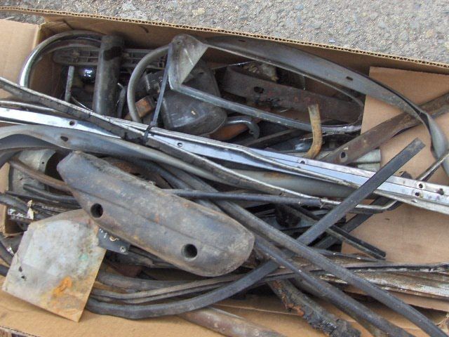 1963 Burgundy Austin Healey Sprite Convertible