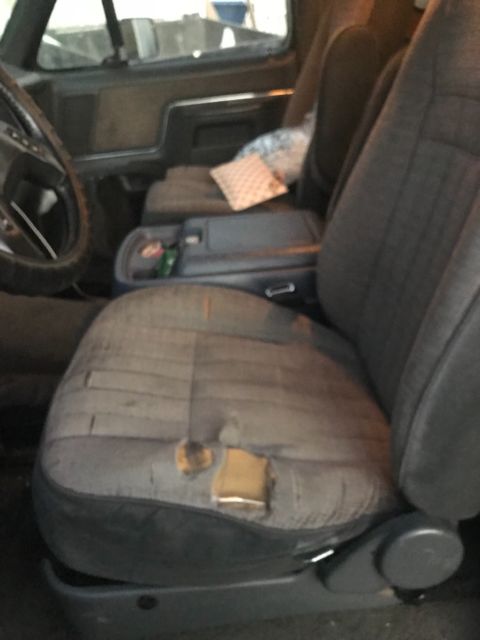 1989 Blue Ford Bronco SUV