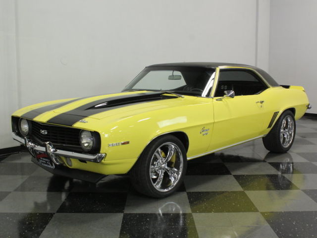 1969 Yellow Chevrolet Camaro Coupe
