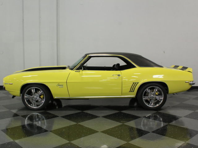 1969 Yellow Chevrolet Camaro Coupe