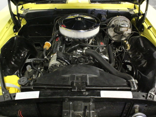 1969 Yellow Chevrolet Camaro Coupe