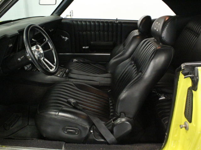 1969 Yellow Chevrolet Camaro Coupe