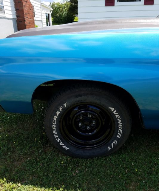 1971 Blue Chevrolet Chevelle