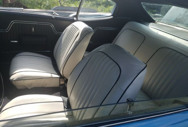 1971 Blue Chevrolet Chevelle