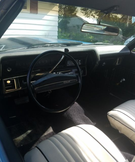 1971 Blue Chevrolet Chevelle