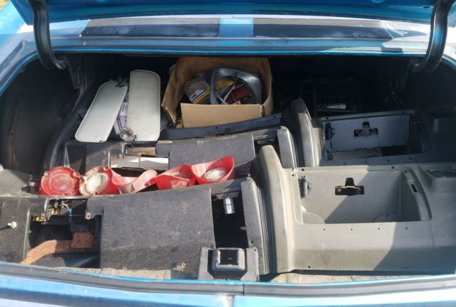 1971 Blue Chevrolet Chevelle