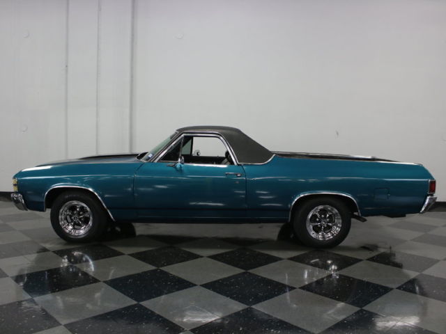 1971 Blue Chevrolet El Camino Pickup (Truck)
