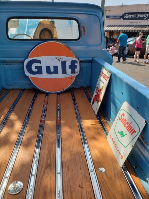 1963 Blue Chevrolet C-10 Standard Cab Pickup