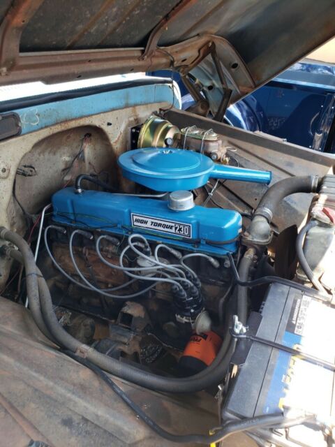 1963 Blue Chevrolet C-10 Standard Cab Pickup