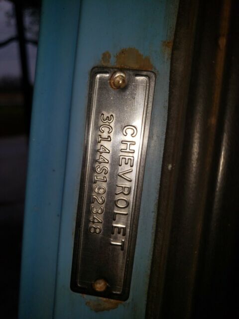 1963 Blue Chevrolet C-10 Standard Cab Pickup