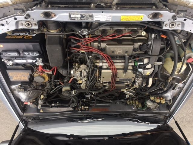 1990 Blue Acura Legend Coupe