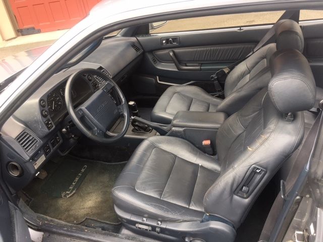 1990 Blue Acura Legend Coupe