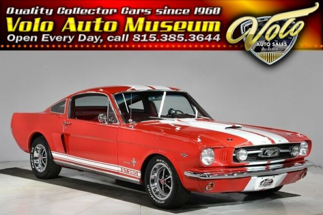 1966 Red Ford Mustang Fastback
