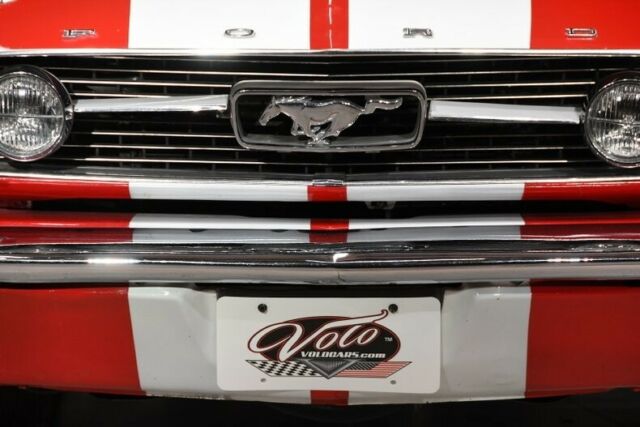 1966 Red Ford Mustang Fastback