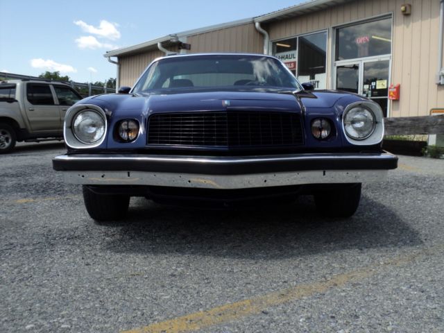1976 Blue metalic Chevrolet Camaro Coupe