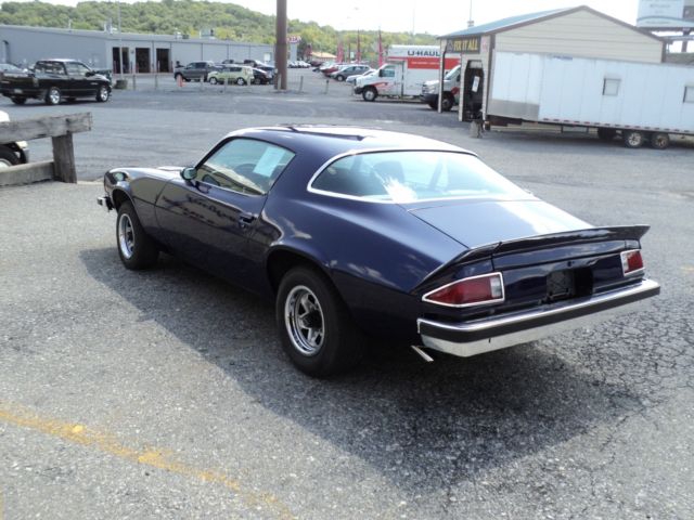 1976 Blue metalic Chevrolet Camaro Coupe