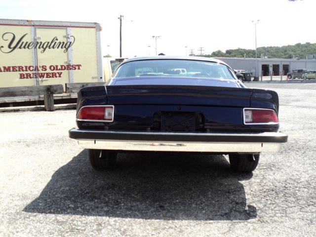 1976 Blue metalic Chevrolet Camaro Coupe