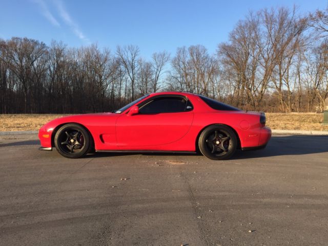 1993 red Mazda RX-7